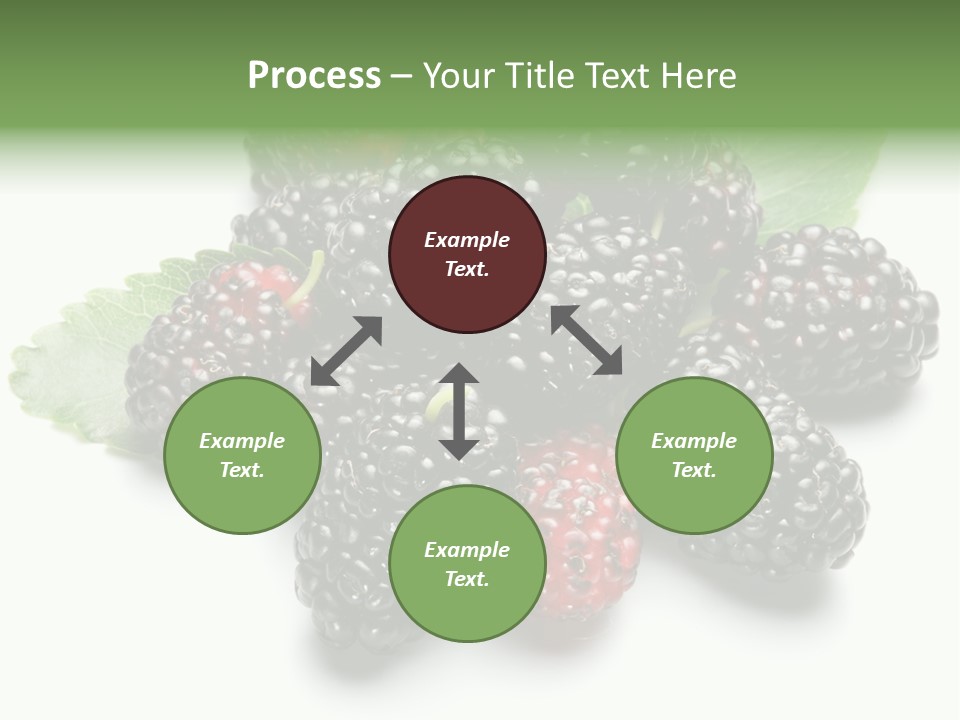 Group Food Vegetarian PowerPoint Template