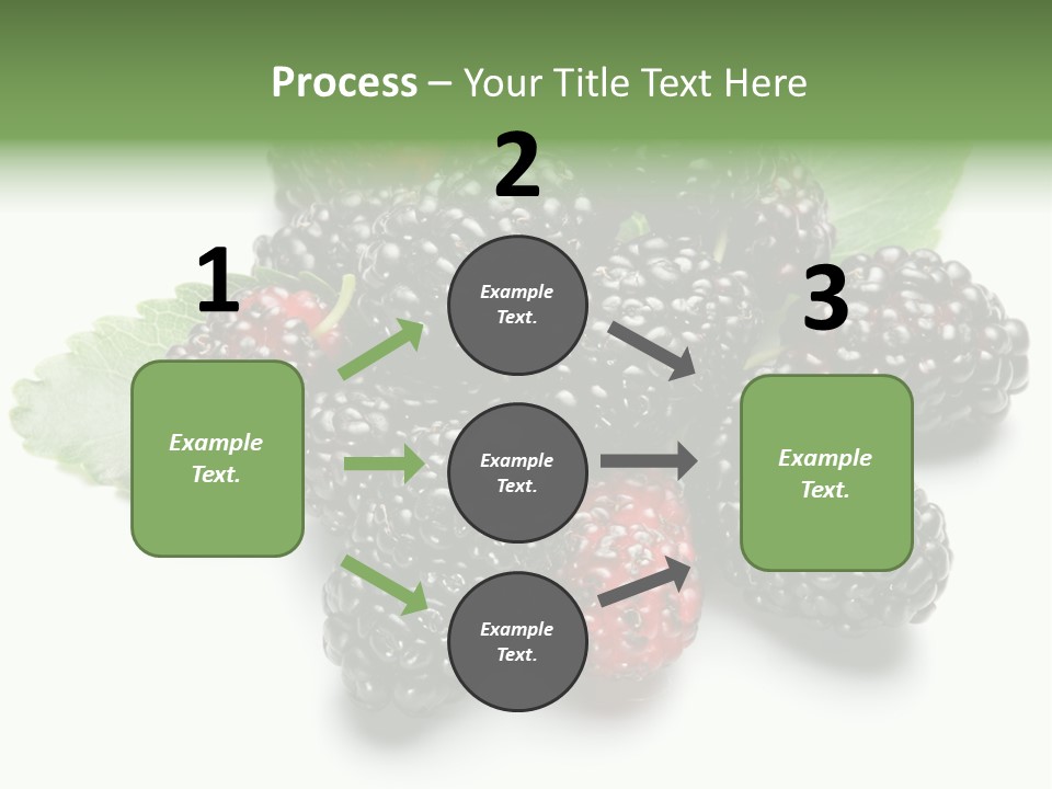 Group Food Vegetarian PowerPoint Template