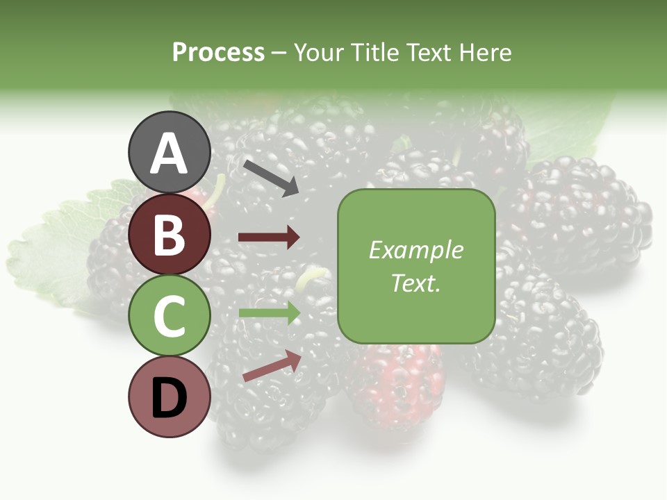 Group Food Vegetarian PowerPoint Template
