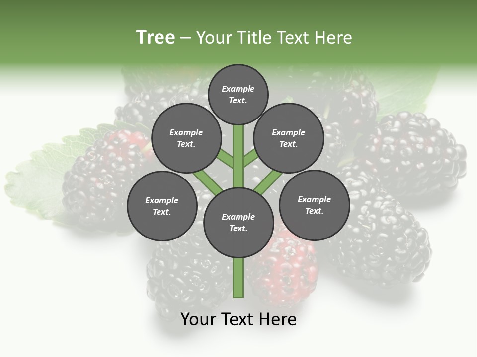 Group Food Vegetarian PowerPoint Template