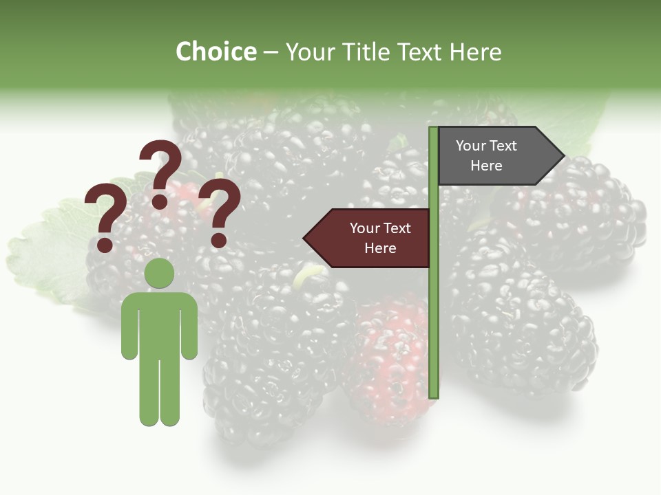 Group Food Vegetarian PowerPoint Template