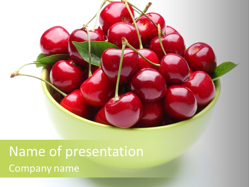 Summer Tempting White PowerPoint Template