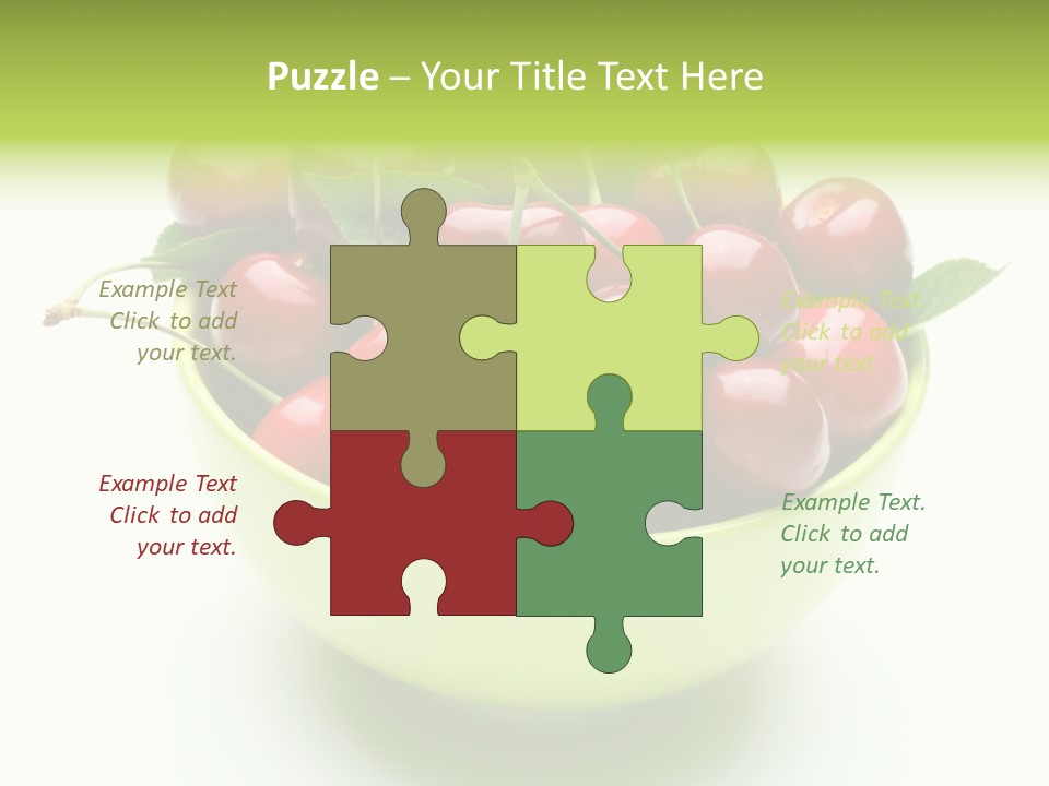 Summer Tempting White PowerPoint Template