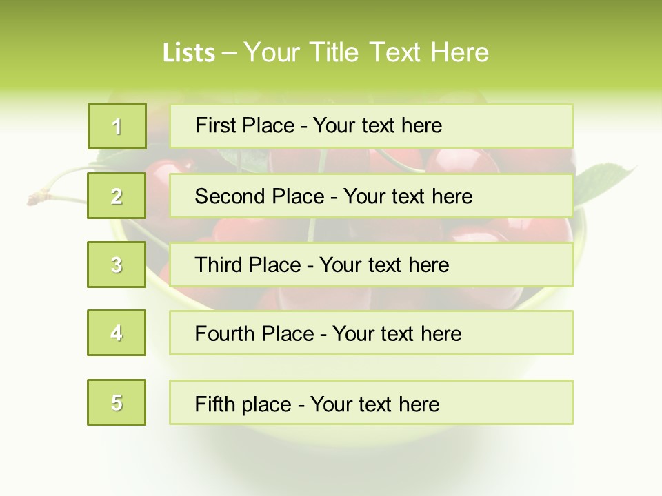 Summer Tempting White PowerPoint Template