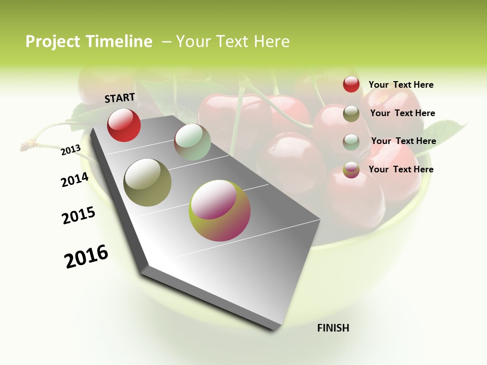 Summer Tempting White PowerPoint Template