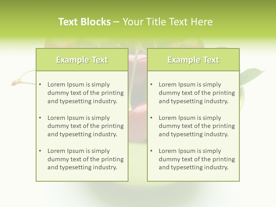 Summer Tempting White PowerPoint Template