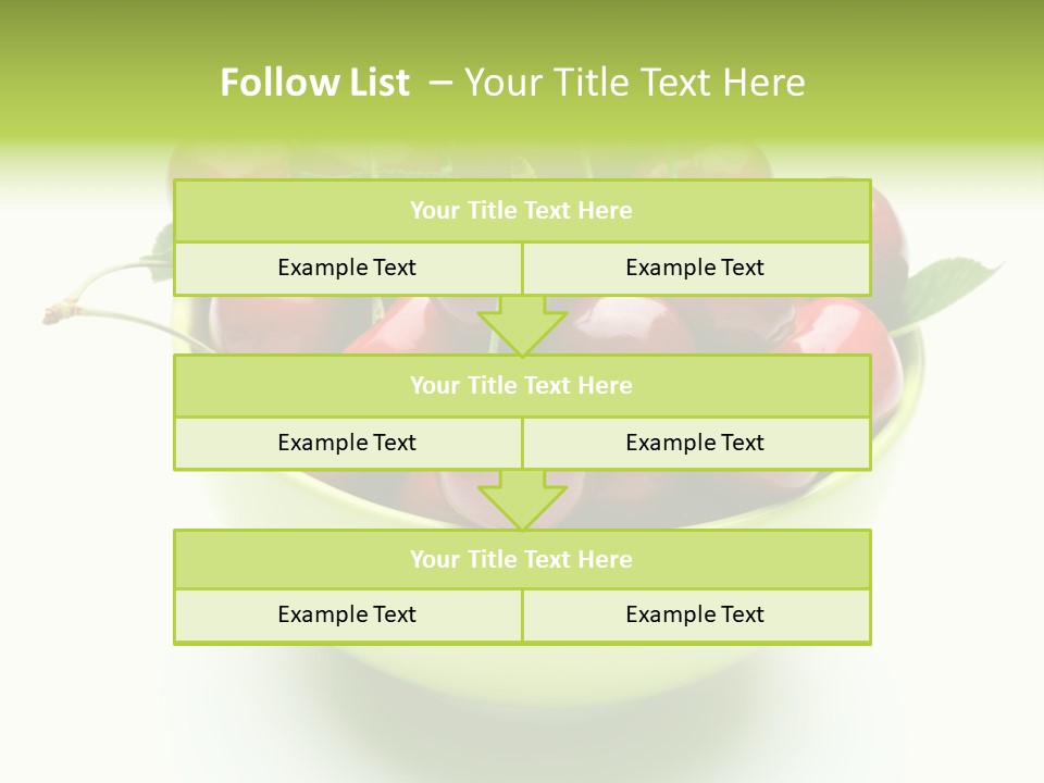 Summer Tempting White PowerPoint Template