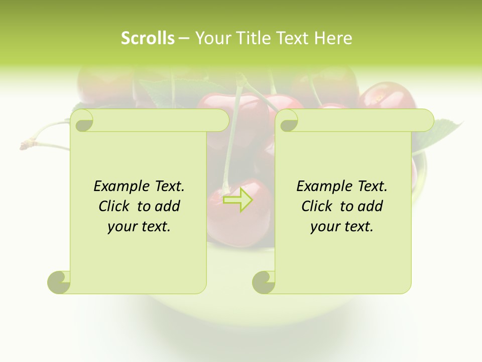 Summer Tempting White PowerPoint Template