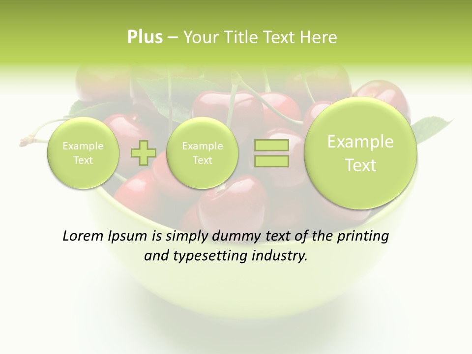 Summer Tempting White PowerPoint Template