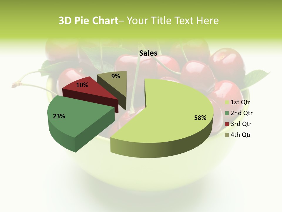 Summer Tempting White PowerPoint Template
