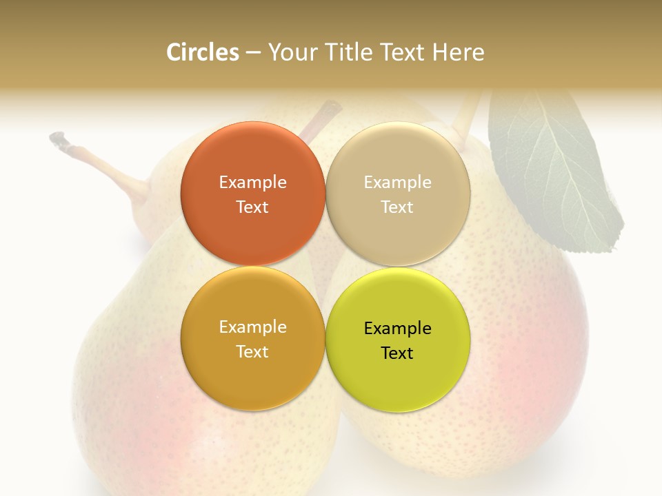 Nutrition Tasty Fruit PowerPoint Template
