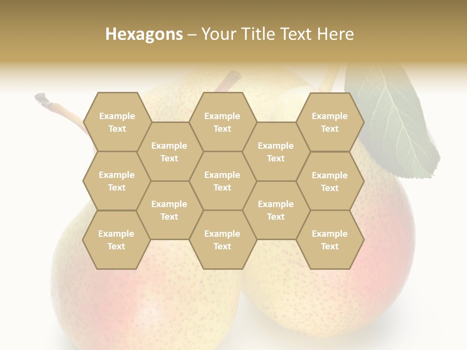 Nutrition Tasty Fruit PowerPoint Template