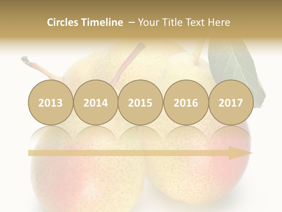 Nutrition Tasty Fruit PowerPoint Template