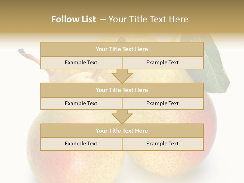 Nutrition Tasty Fruit PowerPoint Template