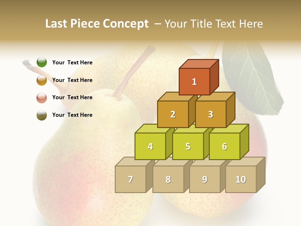 Nutrition Tasty Fruit PowerPoint Template