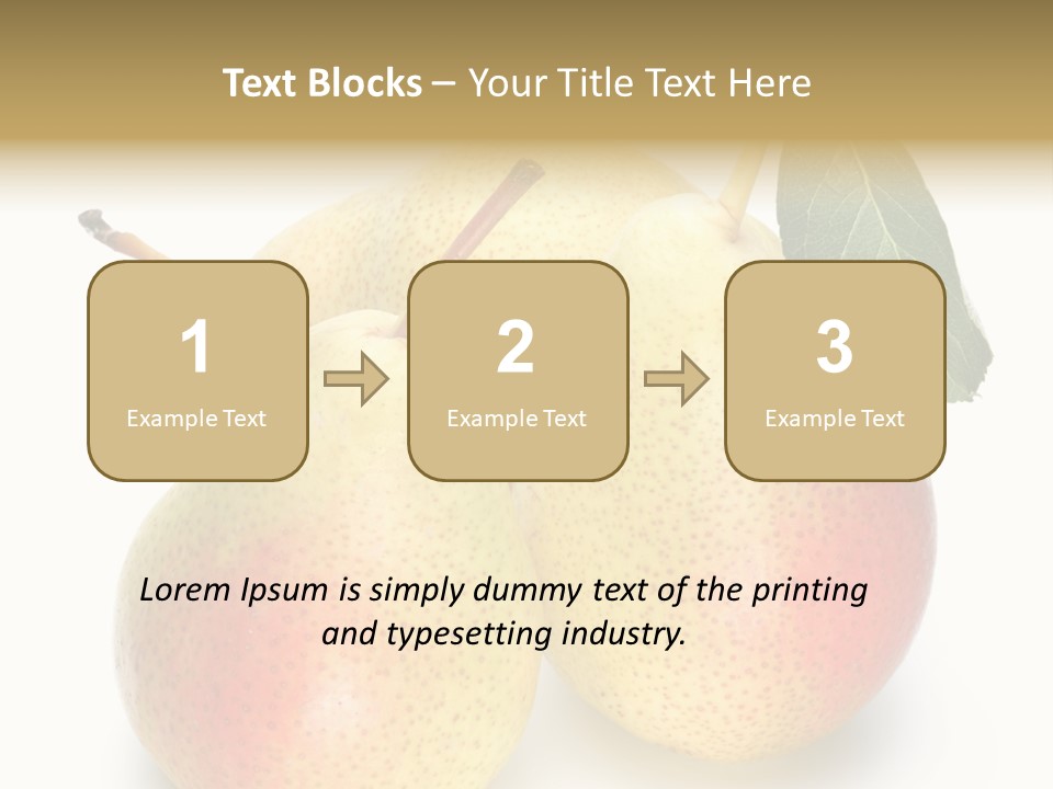 Nutrition Tasty Fruit PowerPoint Template