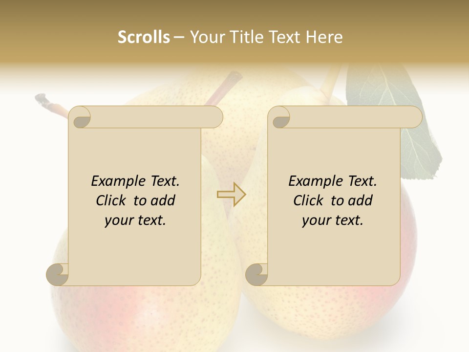 Nutrition Tasty Fruit PowerPoint Template
