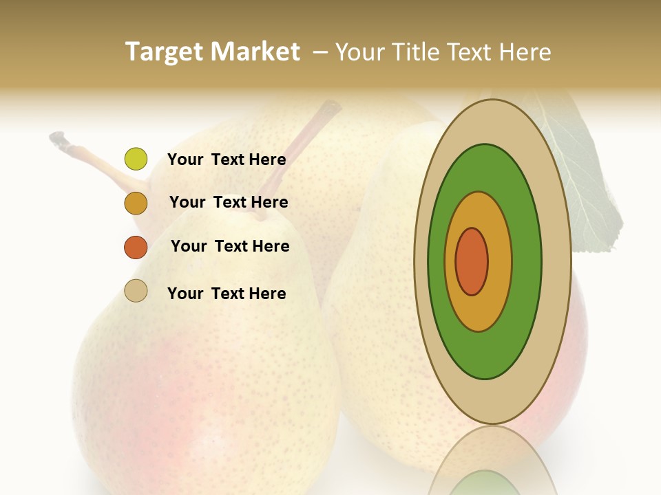 Nutrition Tasty Fruit PowerPoint Template