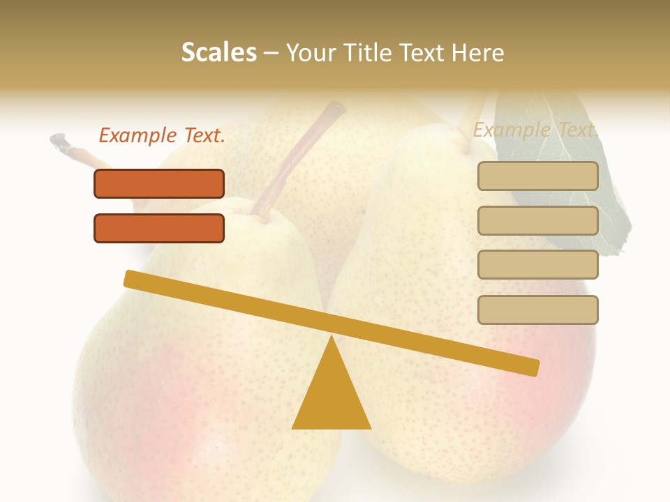 Nutrition Tasty Fruit PowerPoint Template