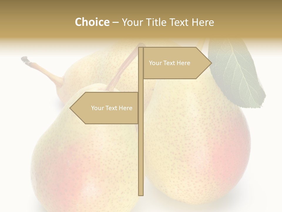 Nutrition Tasty Fruit PowerPoint Template