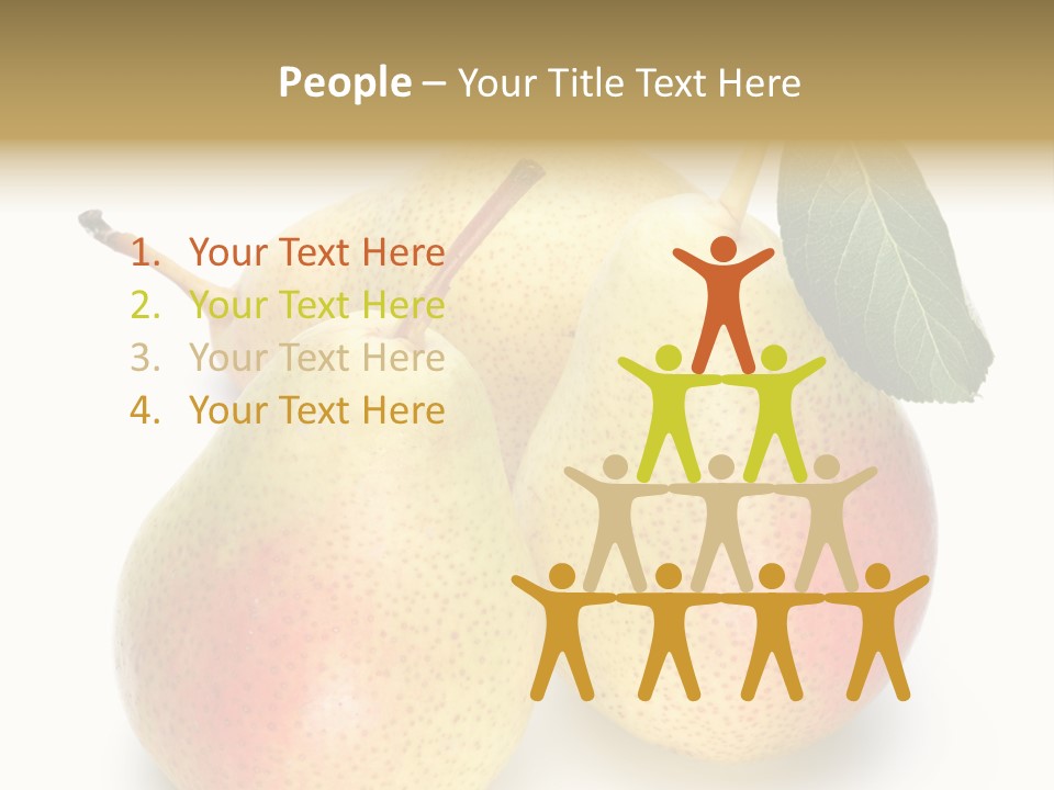 Nutrition Tasty Fruit PowerPoint Template