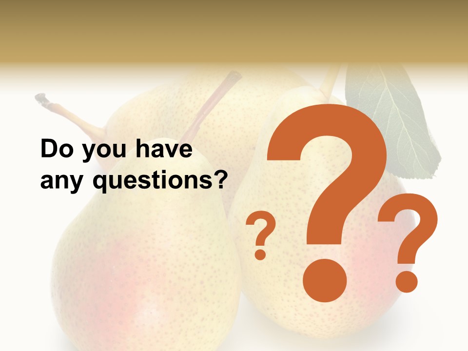 Nutrition Tasty Fruit PowerPoint Template