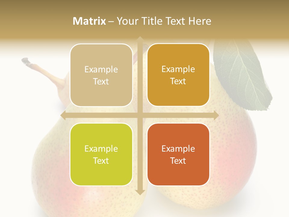 Food Healthy Organic PowerPoint Template