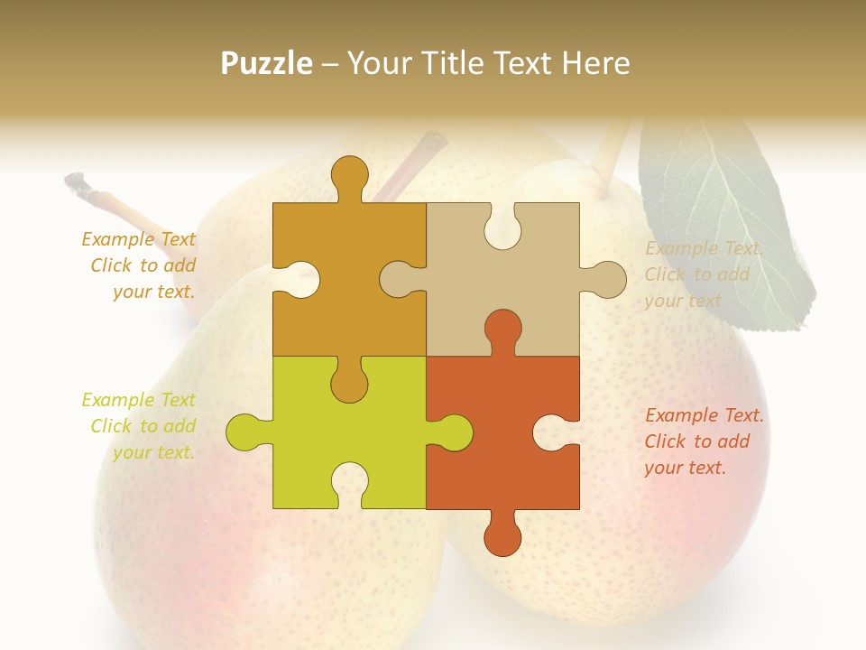 Food Healthy Organic PowerPoint Template