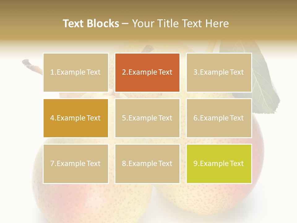 Food Healthy Organic PowerPoint Template