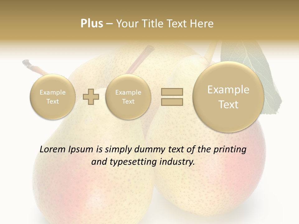 Food Healthy Organic PowerPoint Template