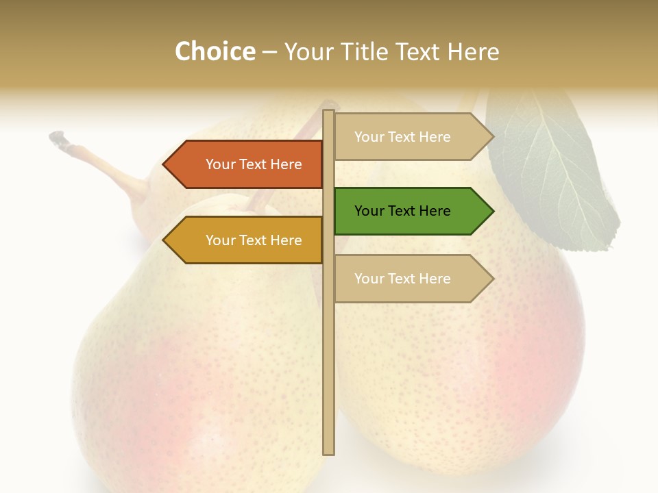Food Healthy Organic PowerPoint Template
