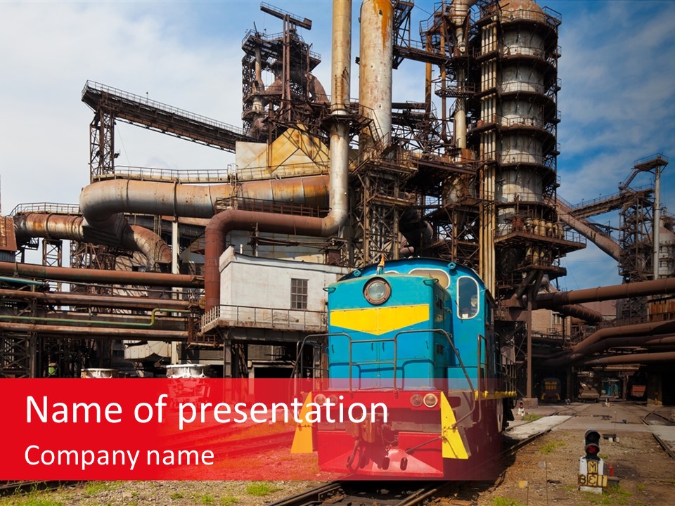 Chemistry Environment Station PowerPoint Template