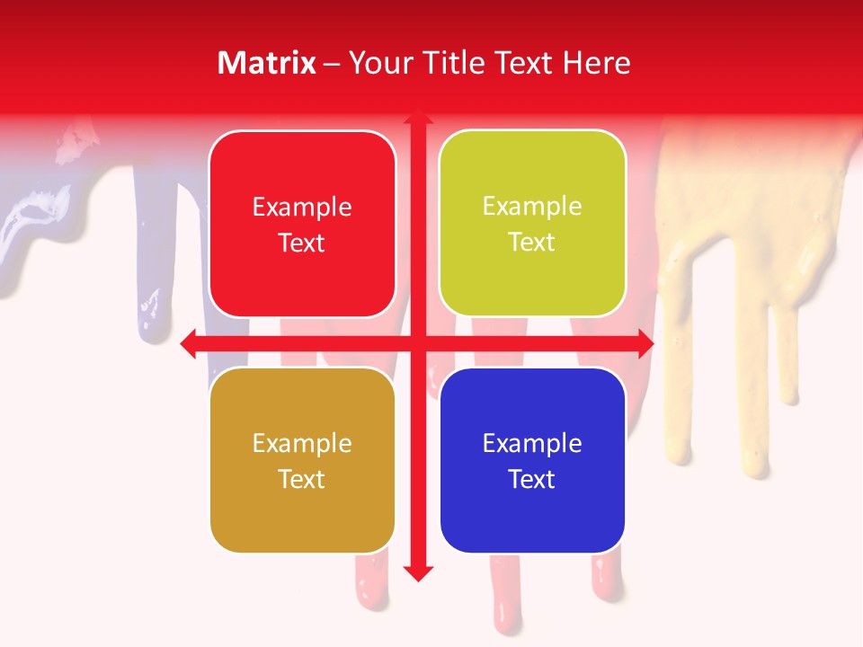 Primary Multicolored Art PowerPoint Template