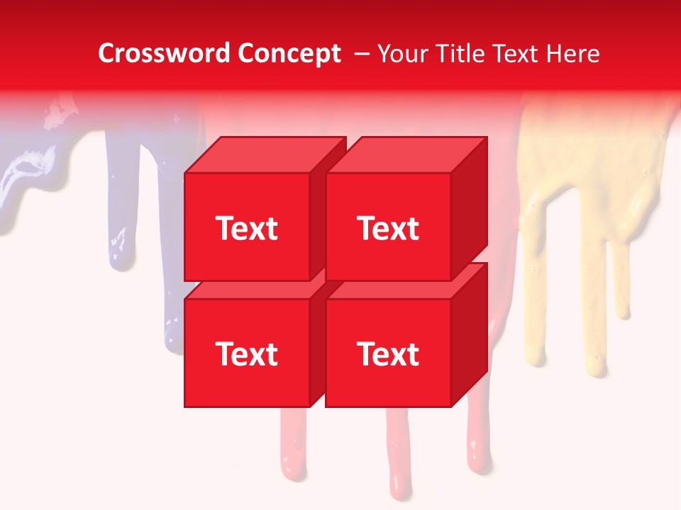 Primary Multicolored Art PowerPoint Template