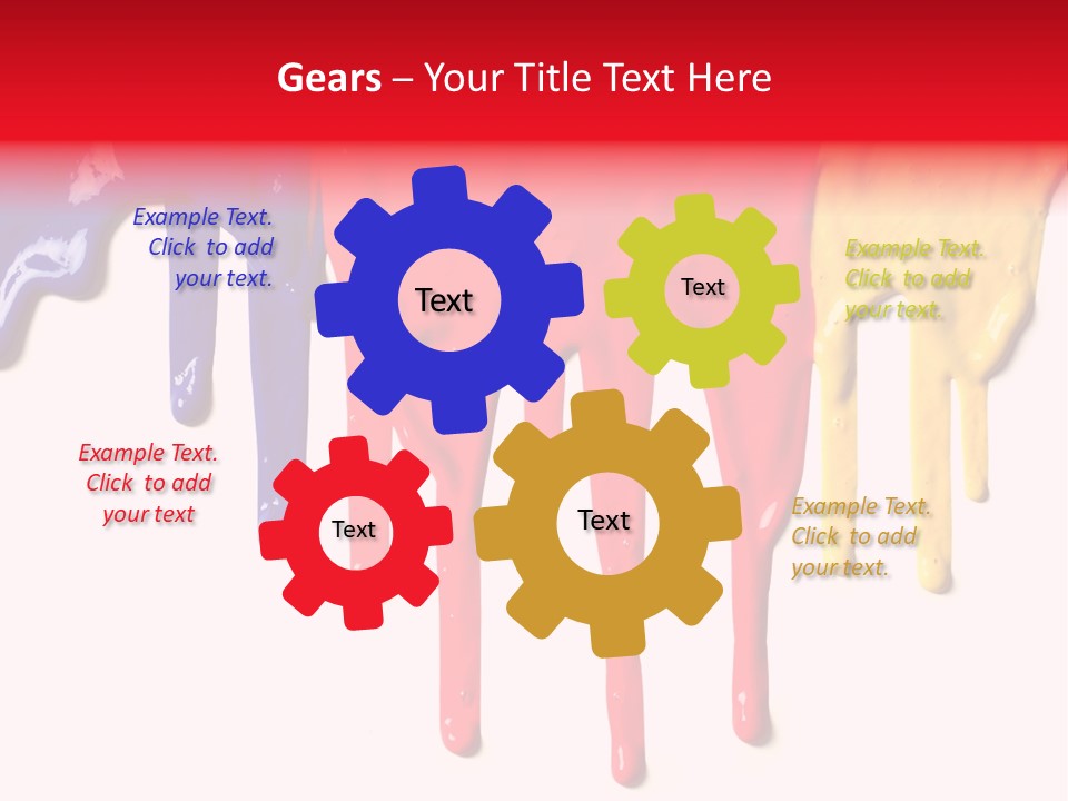 Primary Multicolored Art PowerPoint Template