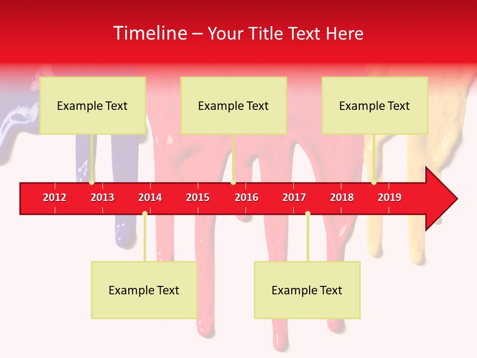 Primary Multicolored Art PowerPoint Template