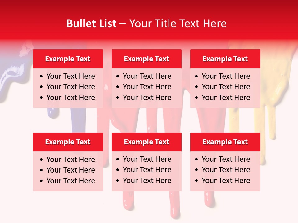 Primary Multicolored Art PowerPoint Template