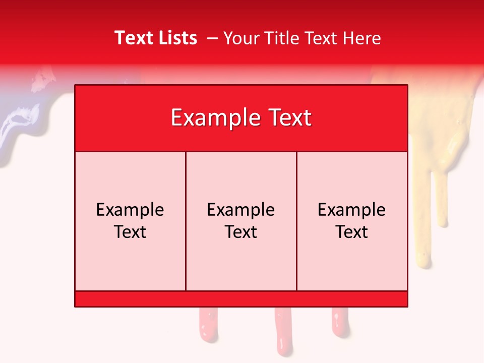 Primary Multicolored Art PowerPoint Template