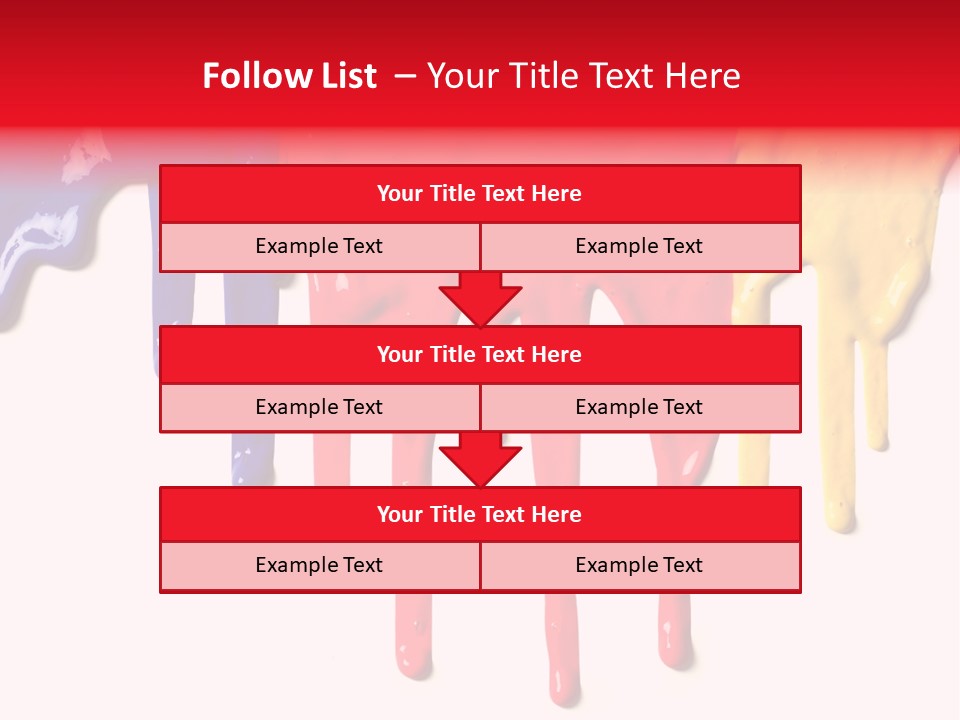Primary Multicolored Art PowerPoint Template