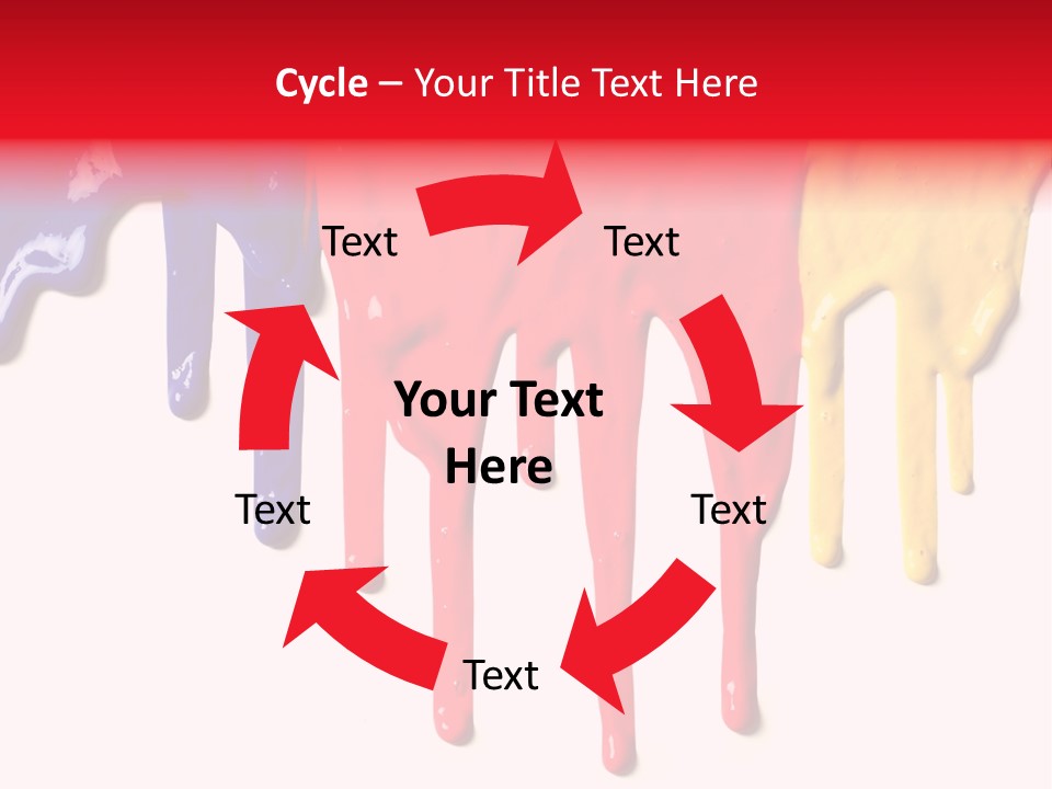 Primary Multicolored Art PowerPoint Template