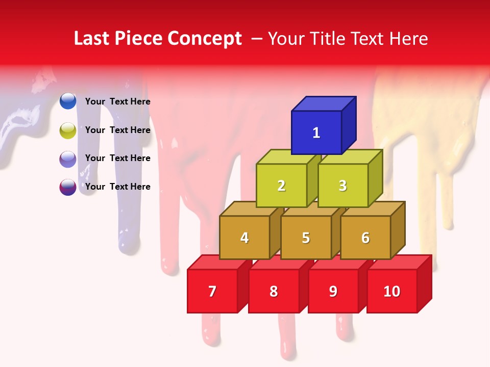 Primary Multicolored Art PowerPoint Template