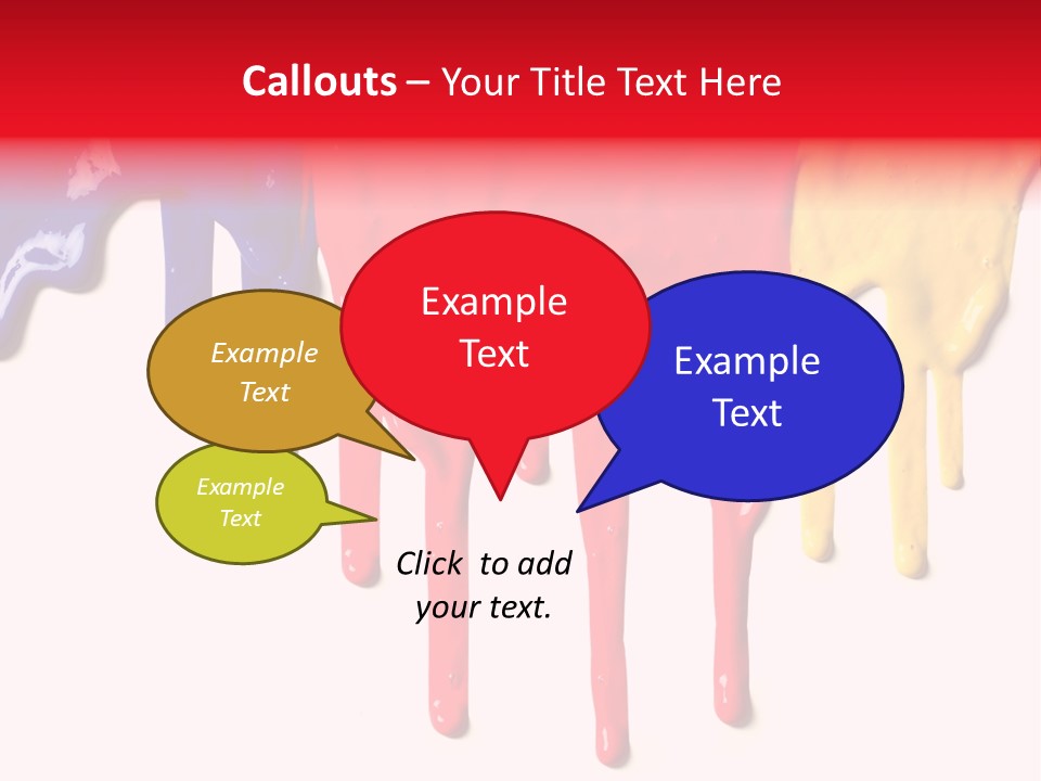 Primary Multicolored Art PowerPoint Template