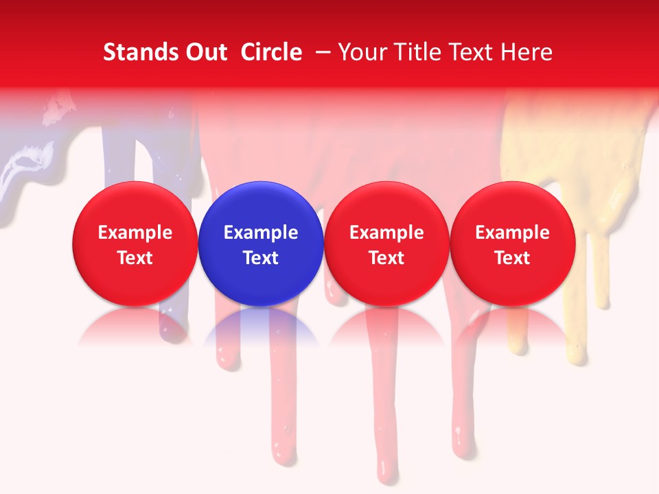 Primary Multicolored Art PowerPoint Template