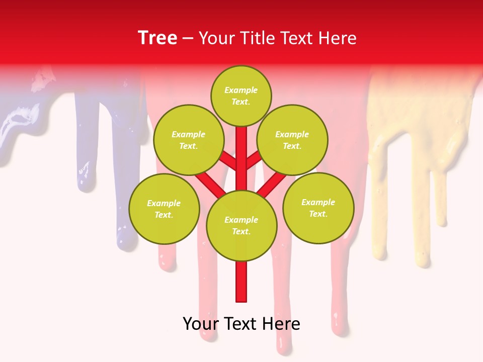 Primary Multicolored Art PowerPoint Template