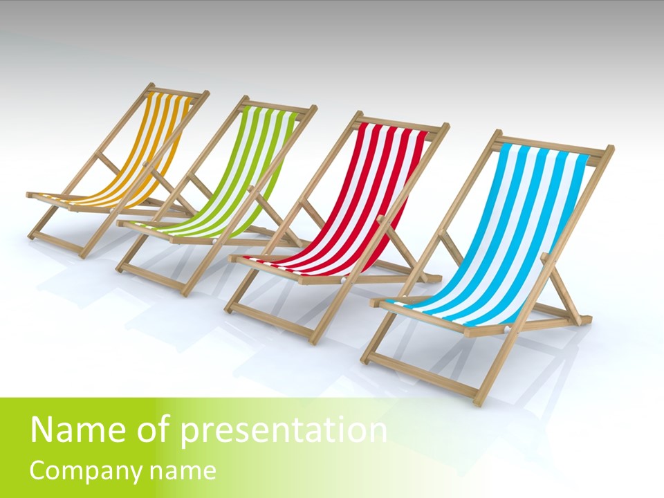 Line Wood Cloth PowerPoint Template