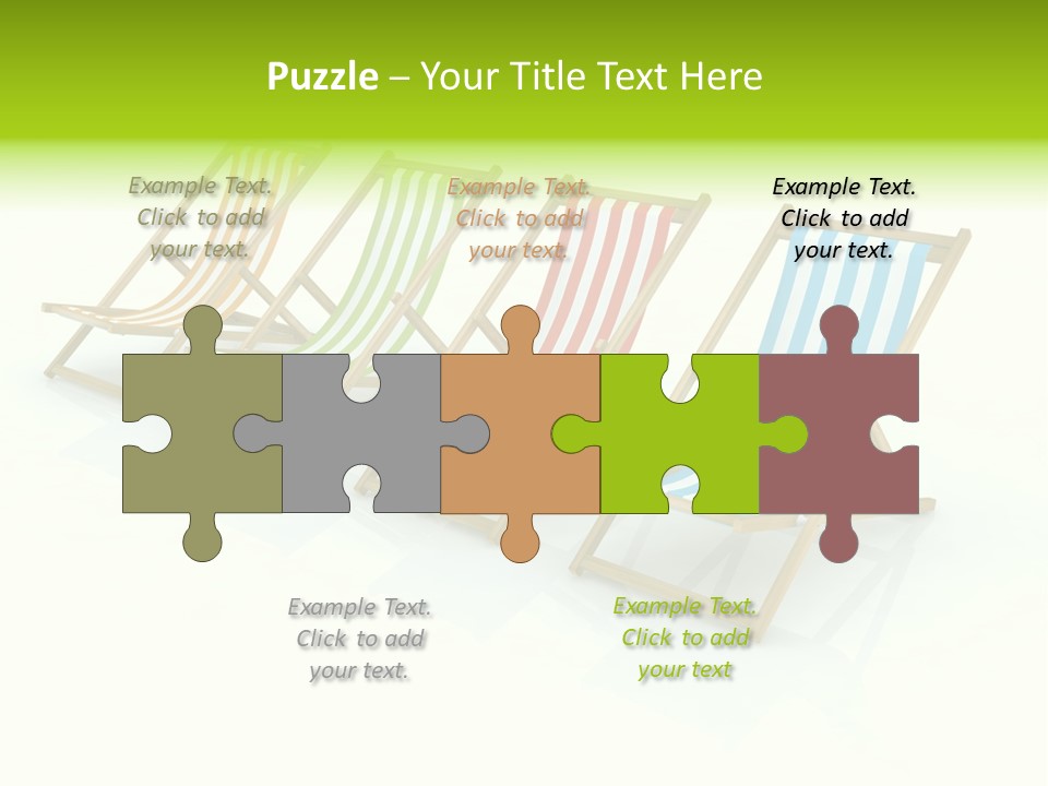 Line Wood Cloth PowerPoint Template