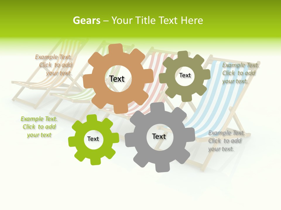 Line Wood Cloth PowerPoint Template