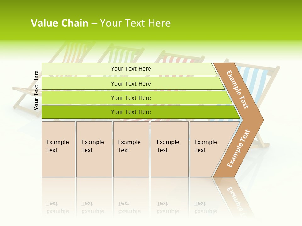 Line Wood Cloth PowerPoint Template