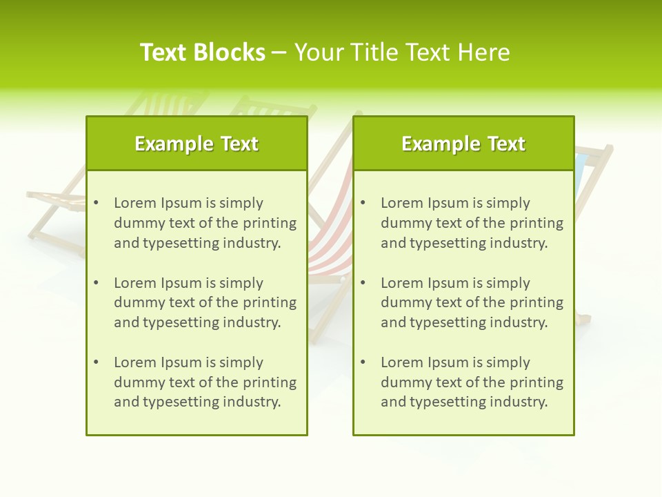Line Wood Cloth PowerPoint Template