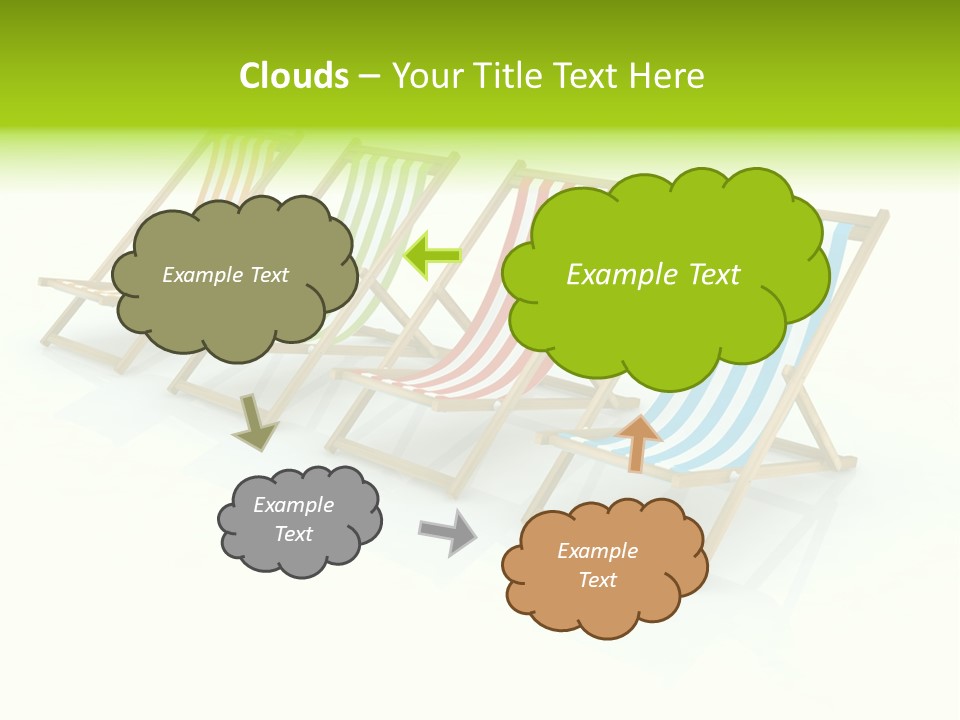 Line Wood Cloth PowerPoint Template